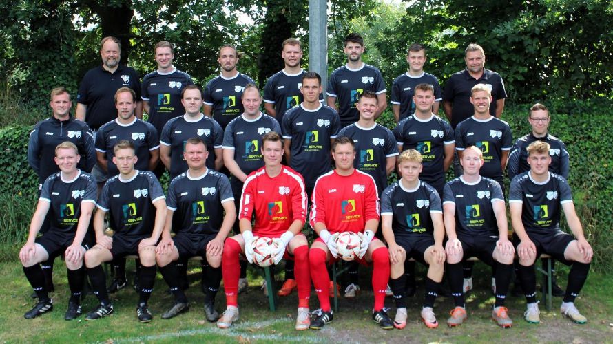 Mannschaftsfoto der 1. Herren